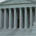 The exterior of the US Supreme Court building in Washington DC