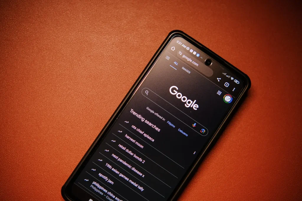 Google deindexing request