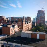Aerial view of Birmingham city centre